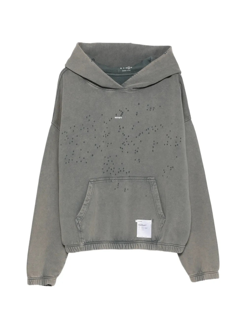 Grey hoodie, front view