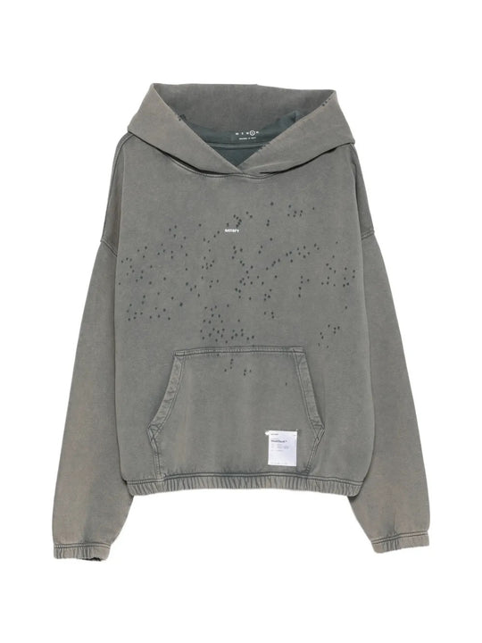 Grey hoodie, front view