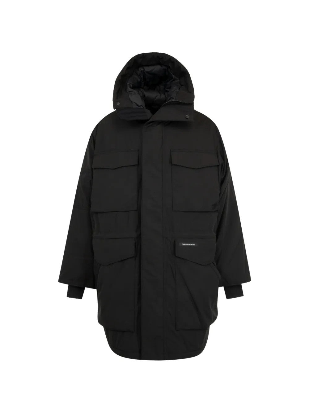 Black jacket, front view