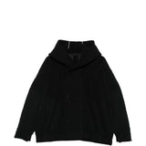 Black blouson, front view