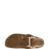 Brown sandals, front view