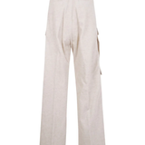 Tan pants, back view