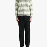 Grey knitwear, full body view