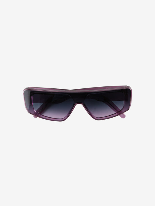 Purple sunglasses, front view