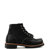 Black boots, side view