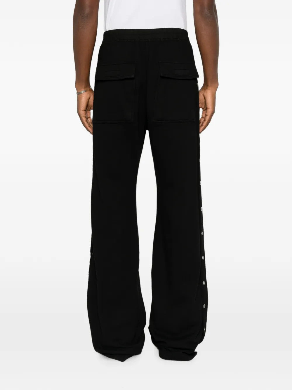 Black pants, full body view
