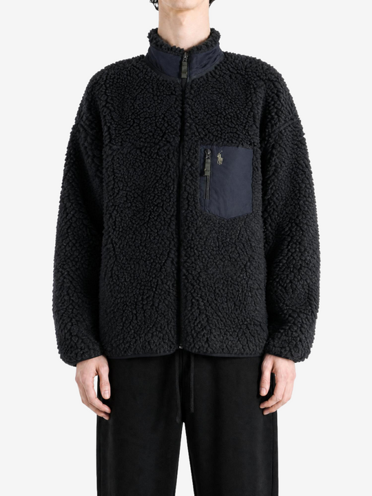 Black jacket, full body view