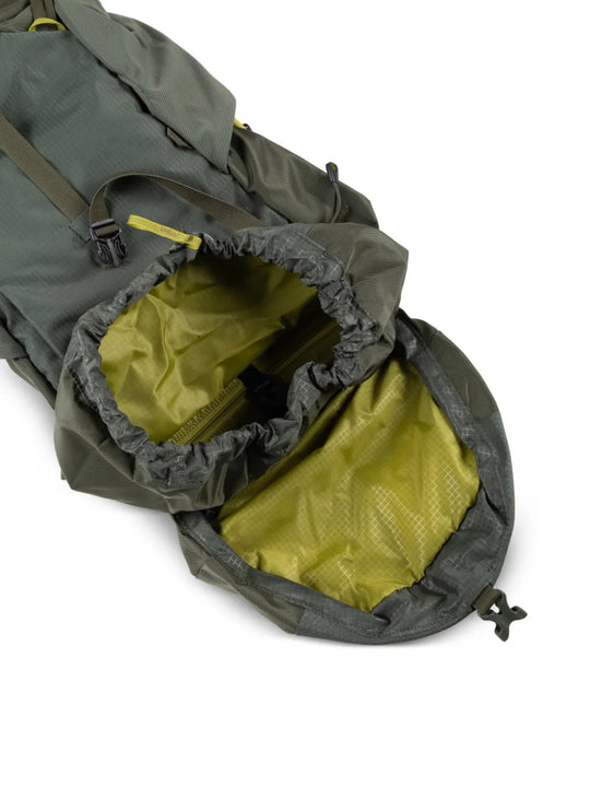 Green bag, front view