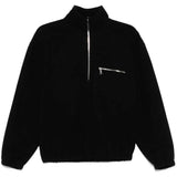 Black knitwear, front view