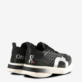 Black shoes, back view