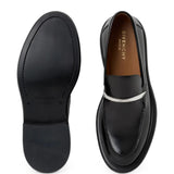 Black shoes, front view