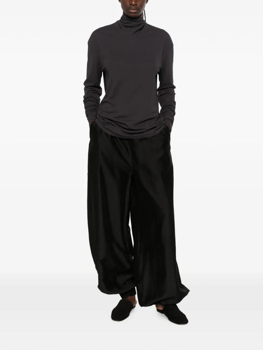 Black top, full body view