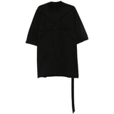 Black t-shirt, front view