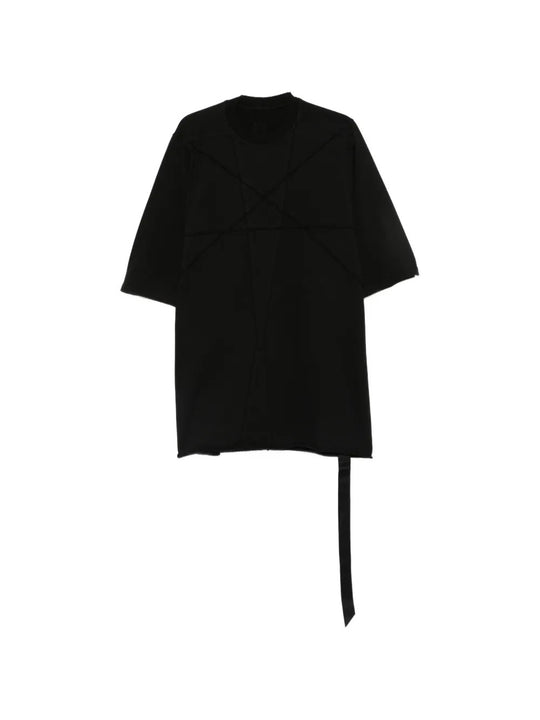 Black t-shirt, front view
