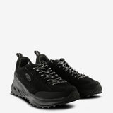 Black sneakers, side view