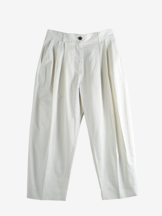 White pants, front view