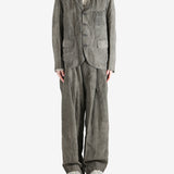 Grey jacket, full body view