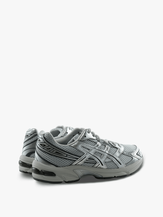 Grey shoes, side view