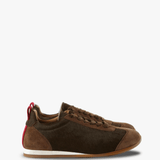 Brown shoes, side view