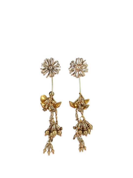 Yellow jewelry, front view
