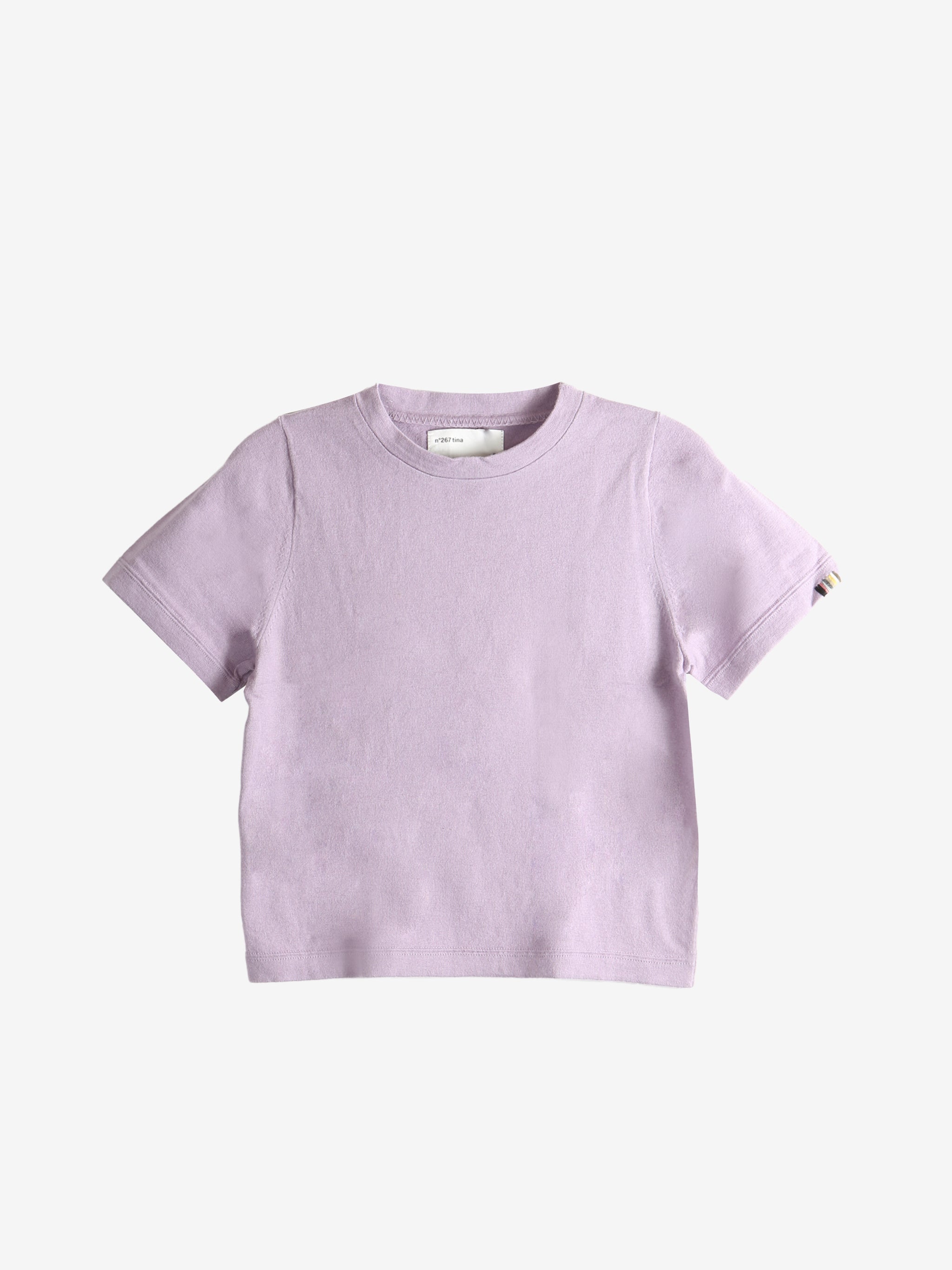Purple T-shirt, front view