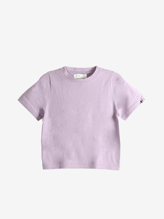 Purple T-shirt, front view