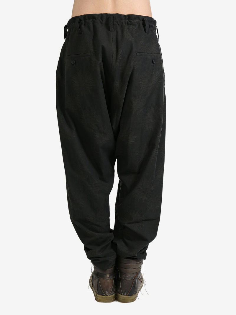 YOHJI YAMAMOTO POUR HOMME - Men Dungaree JQ Slim Sarouel Pants