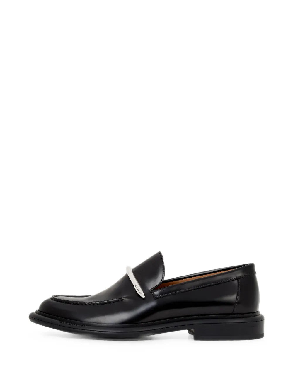 Black shoes, side view