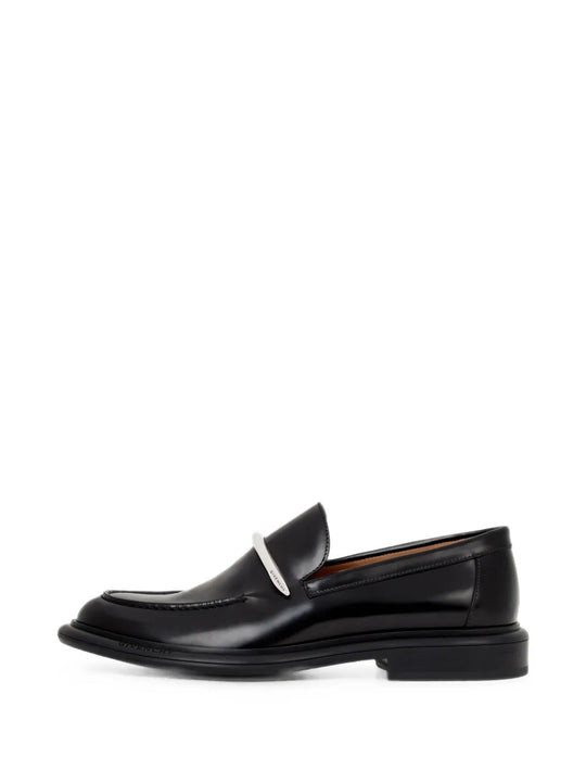 Black shoes, side view