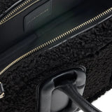 Close up of Black bag, showing detail