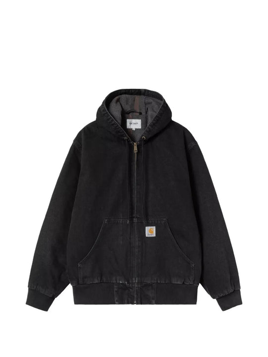 Black jacket, front view