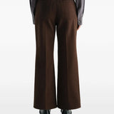 Brown pants, full body view