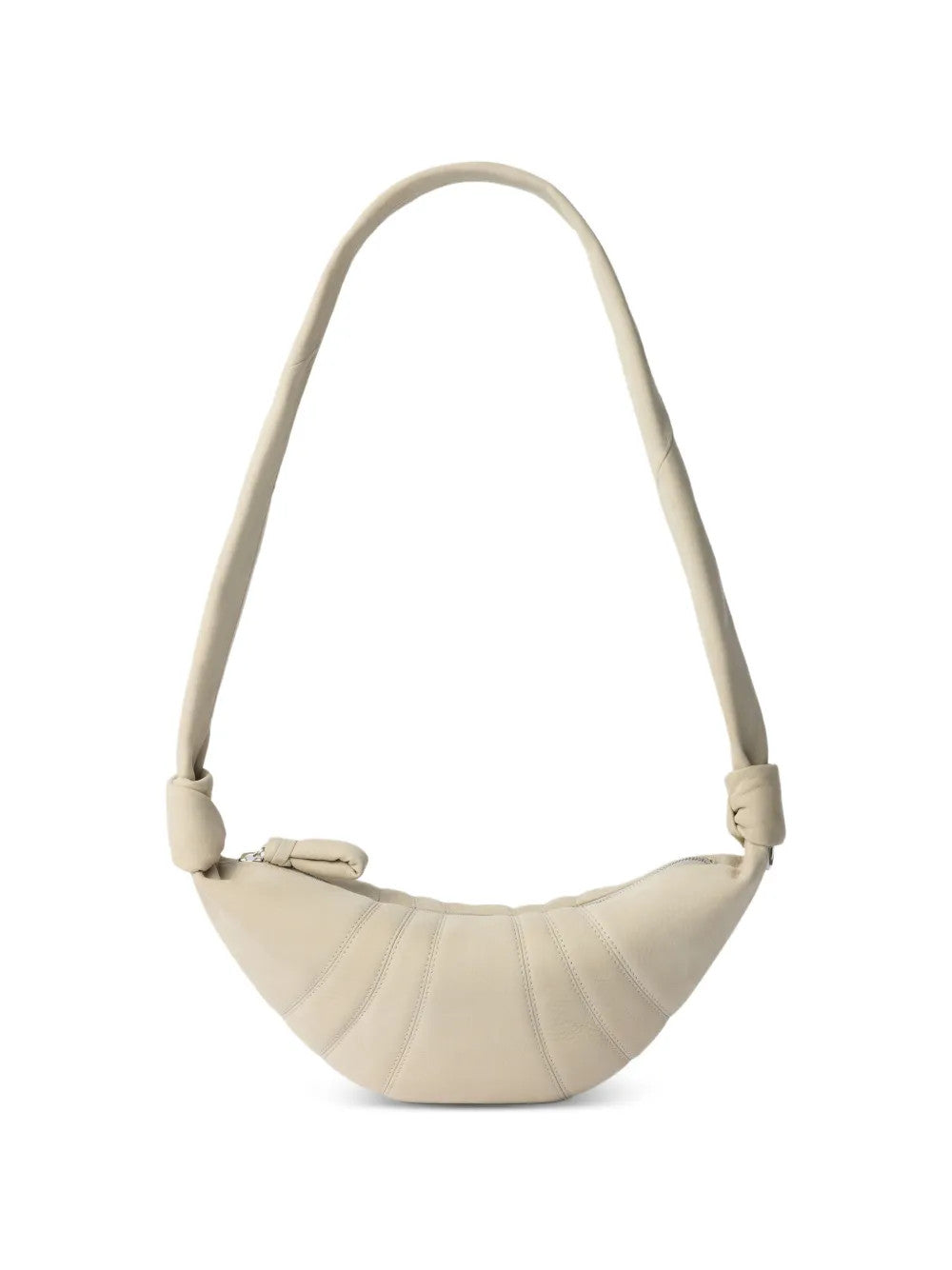 Tan bag, front view