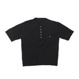 Black knitwear, front view