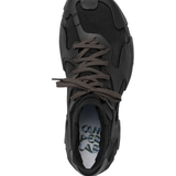 Black sneakers, up view