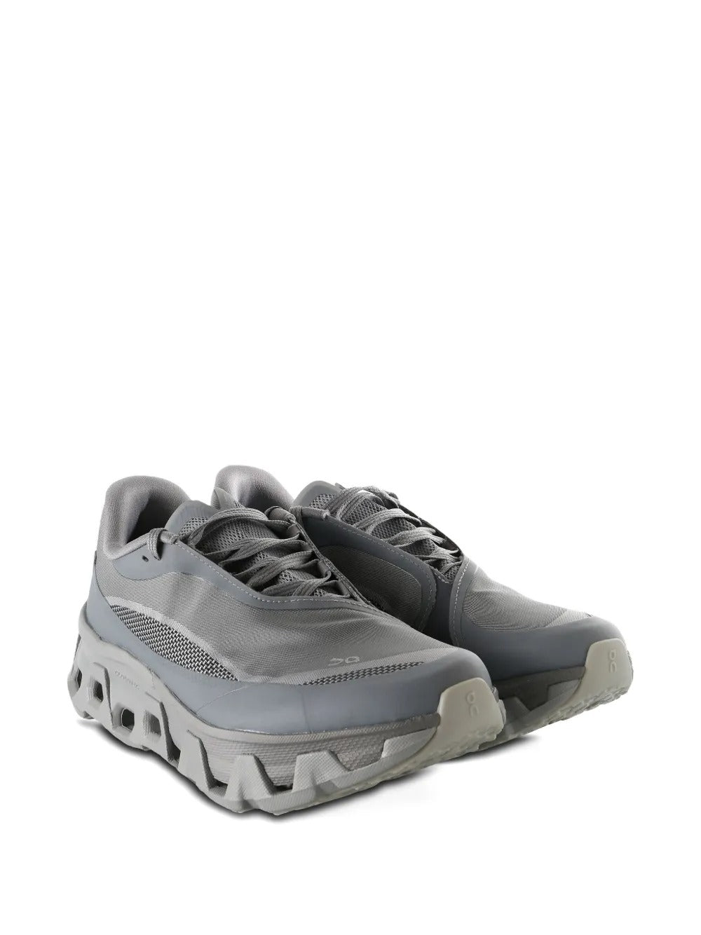 Grey sneaker, side view