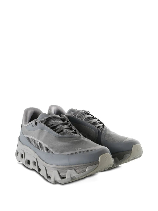 Grey sneaker, side view