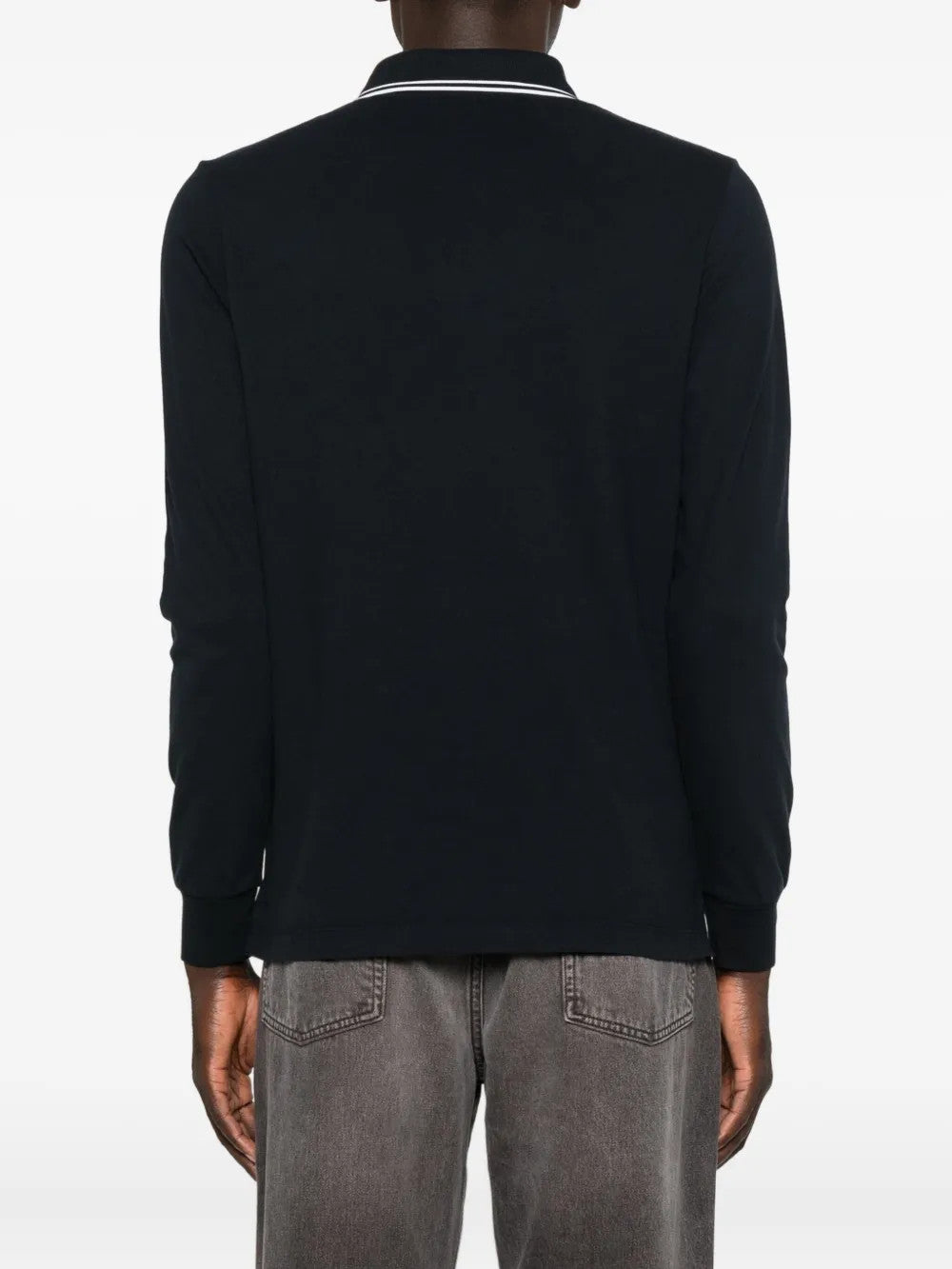 Black top, full body view