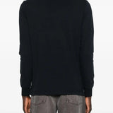 Black top, full body view