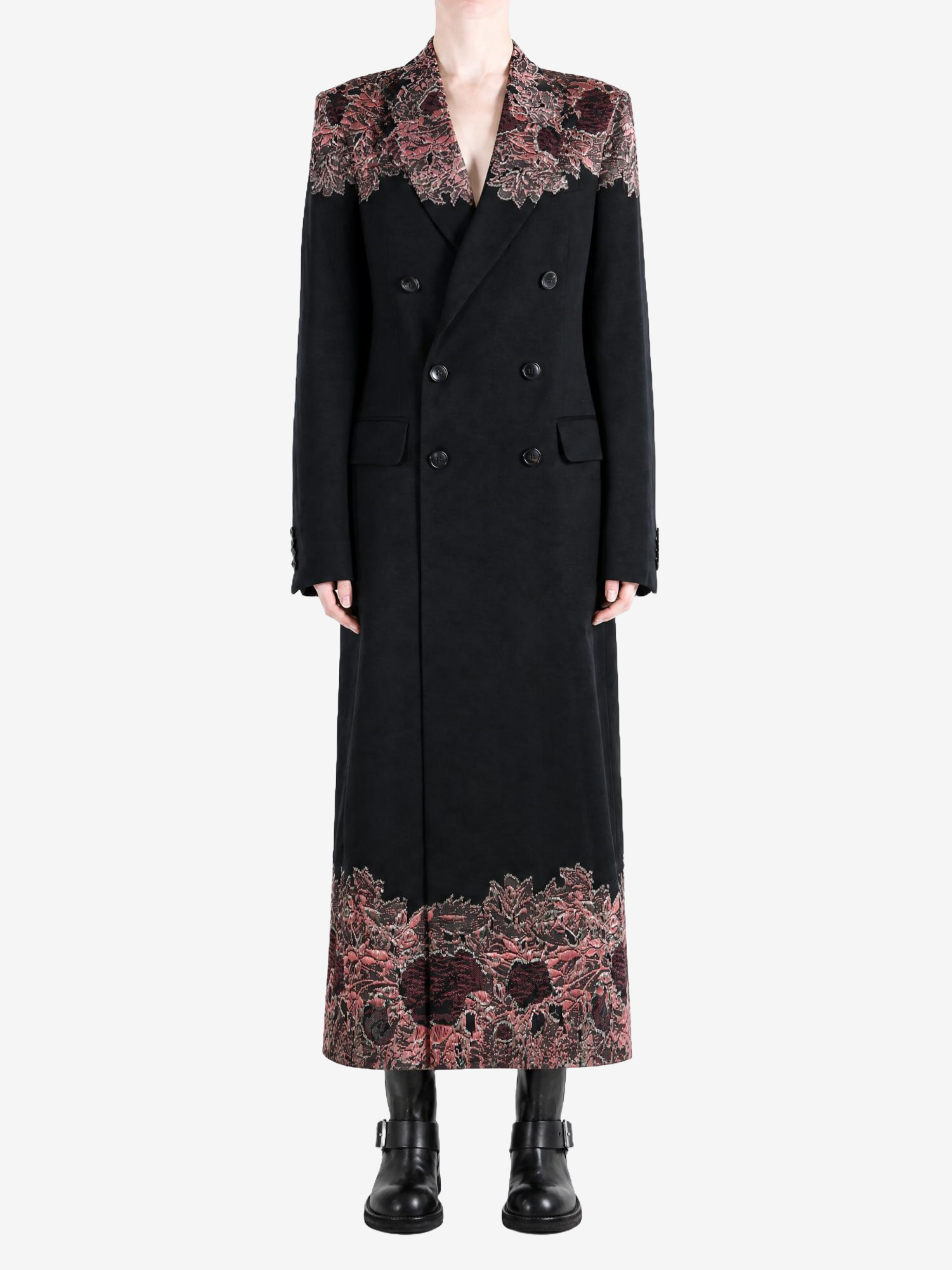 Black jacket, full body view