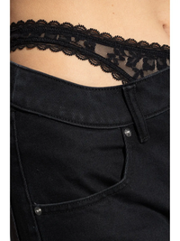 ALEXANDER WANG - Women Lace Undie Dip Side Jean