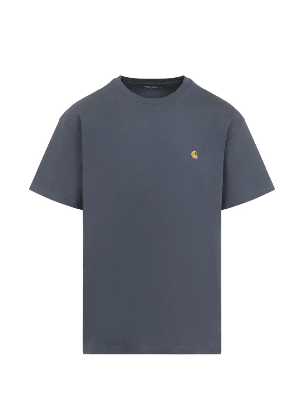 Navy t-shirt, front view