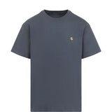 Navy t-shirt, front view