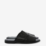 Black sandals, side view