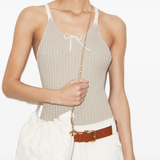 White bag, front view