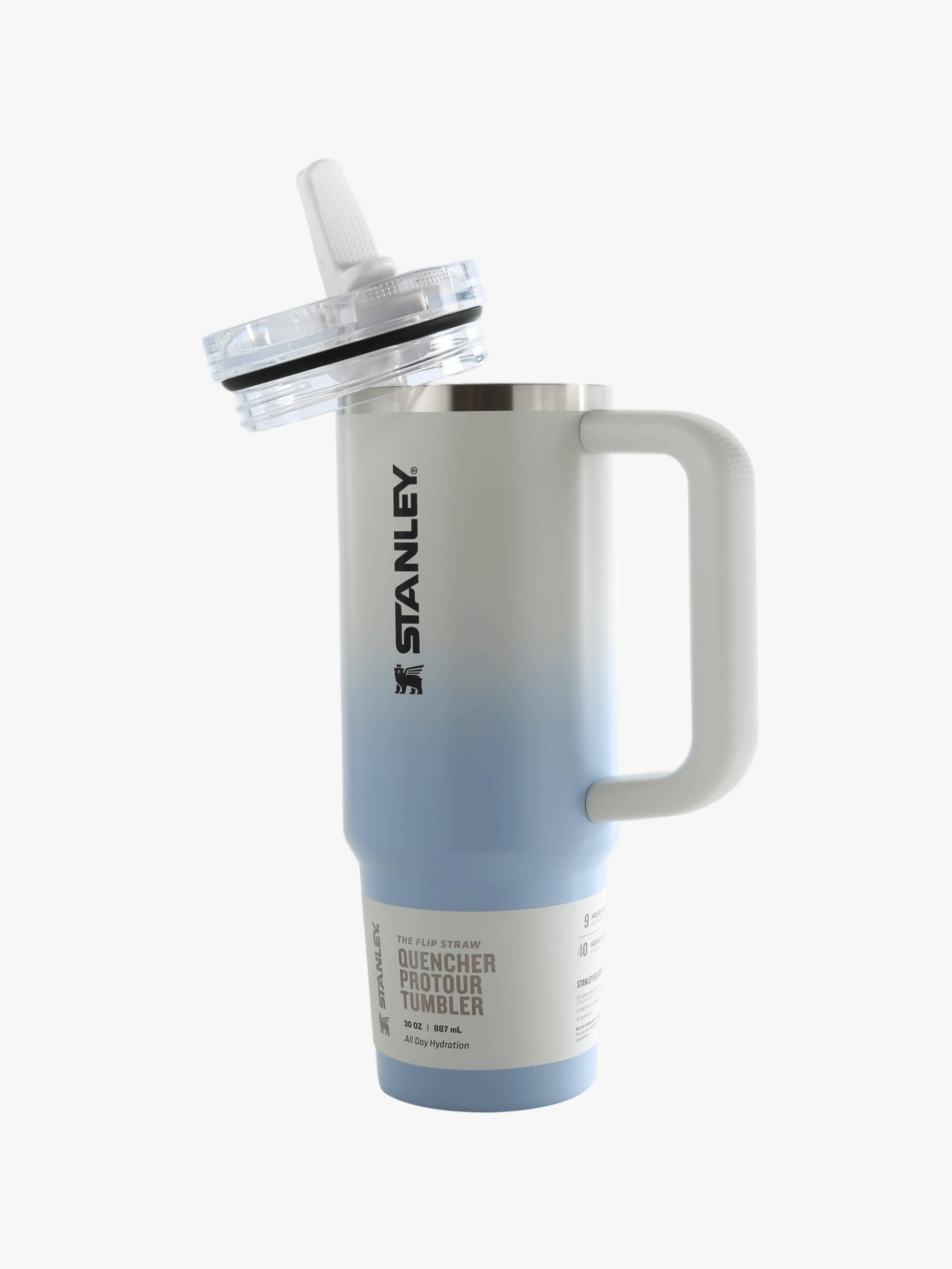White product, front view