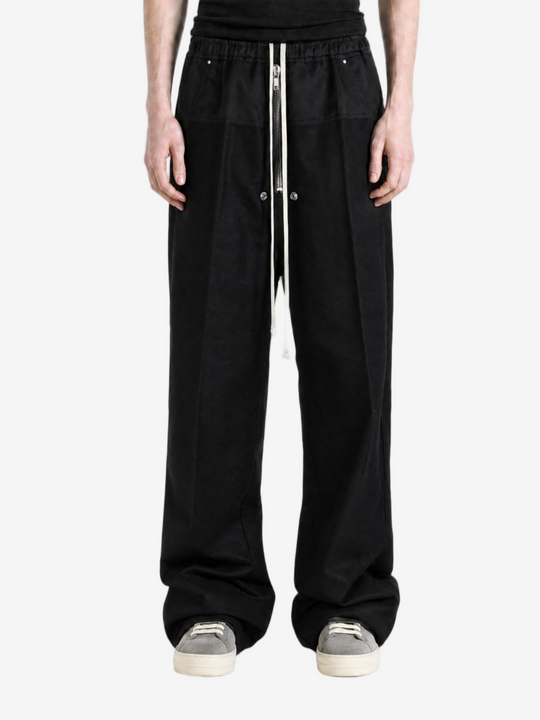Black pants, full body view
