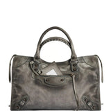 Grey bag, front view