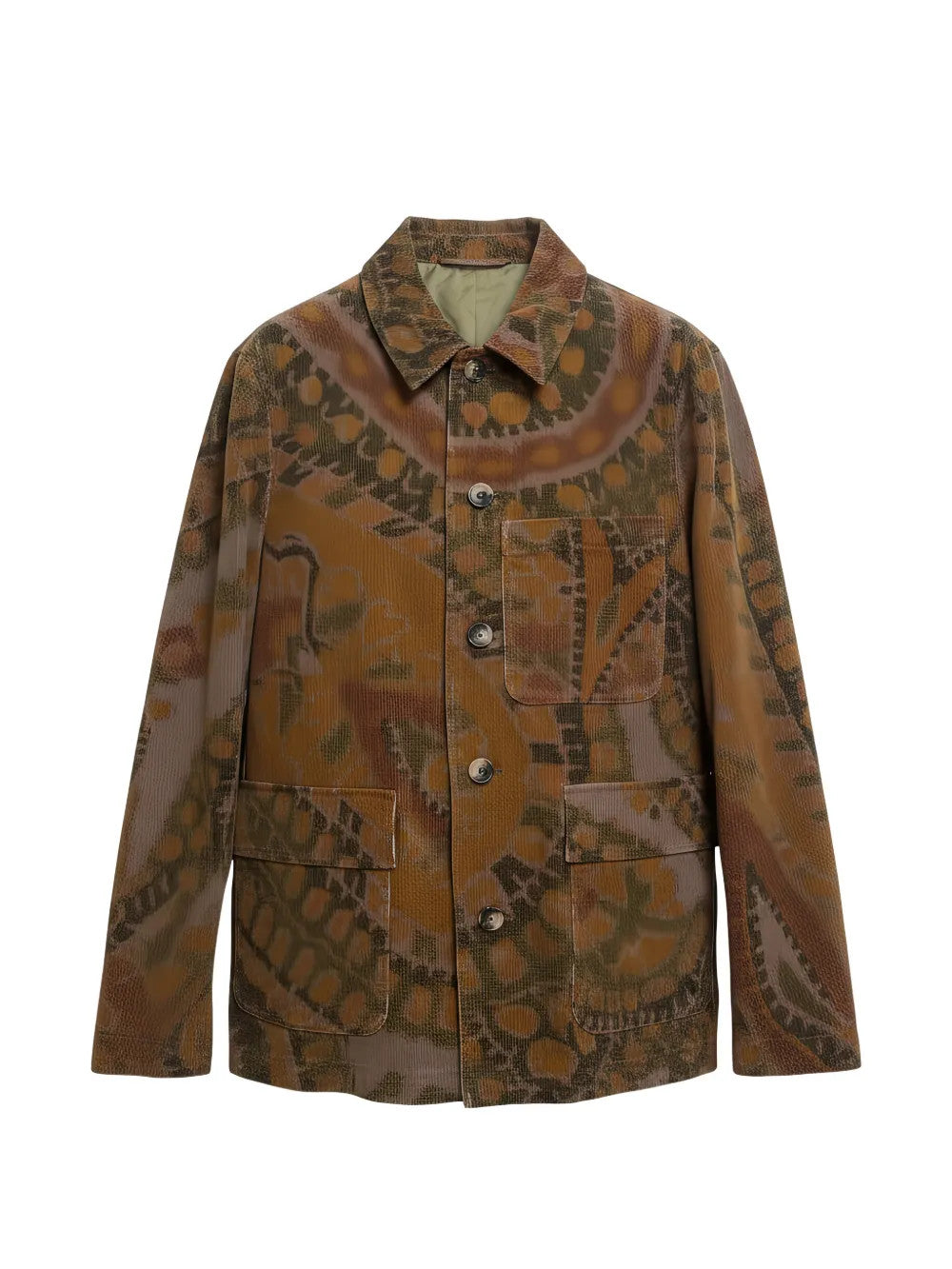 Brown jacket, front view
