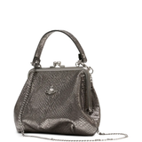 Tan bag, side view